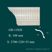 Mousse polyuréthane ignifuge matériau environnement mahogany couronne moulure